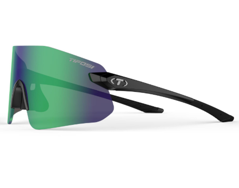 Tifosi Vogel SL Single Lens Sunglasses in Gloss Black/Smoke Green-3