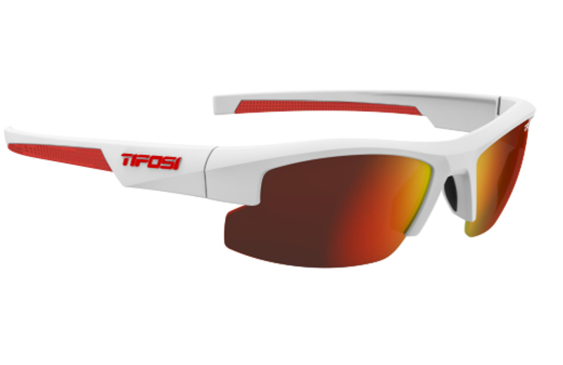 2021 Tifosi Shutout Single Lens Sunglasses in Red-2