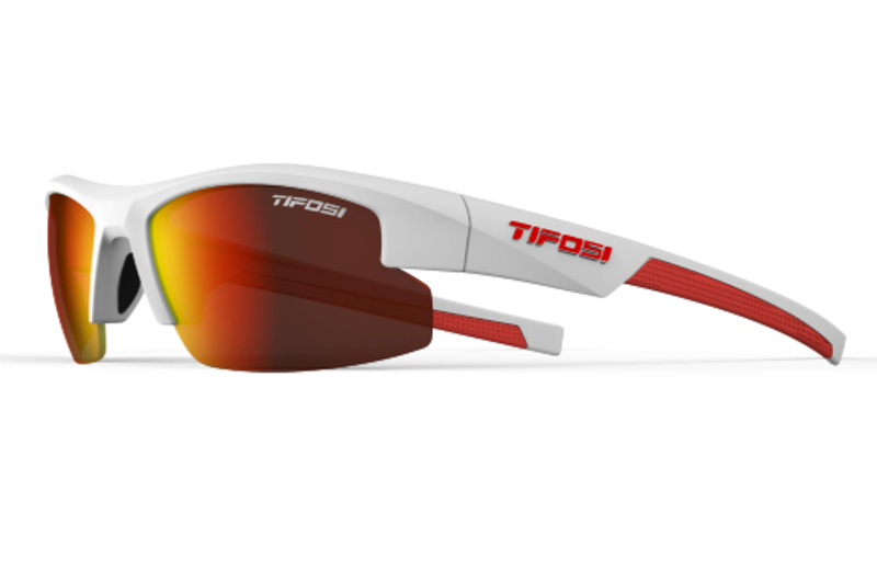 2021 Tifosi Shutout Single Lens Sunglasses in Red-3