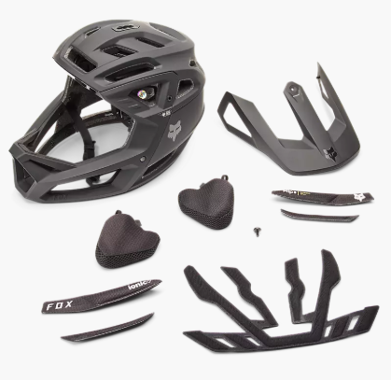 Proframe RS Mountain Bike Helmet in Black-10