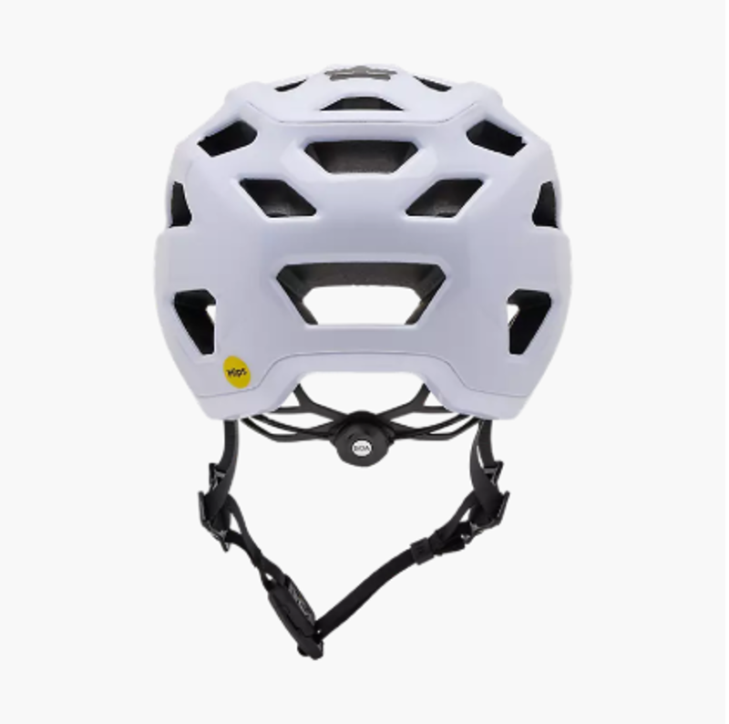 Fox Crossframe Pro Solids Helmet in White-3