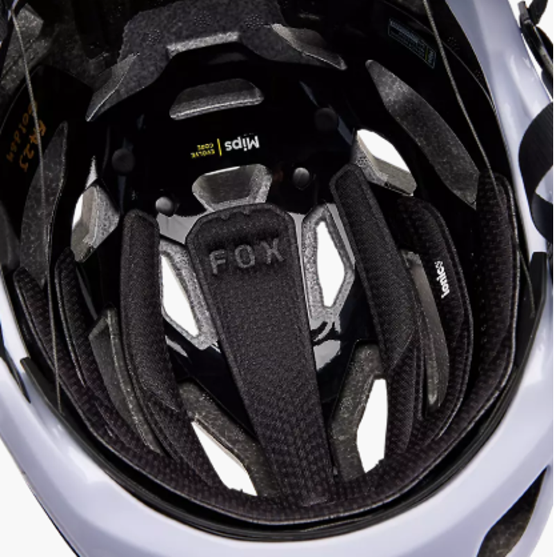 Fox Crossframe Pro Solids Helmet in White-9