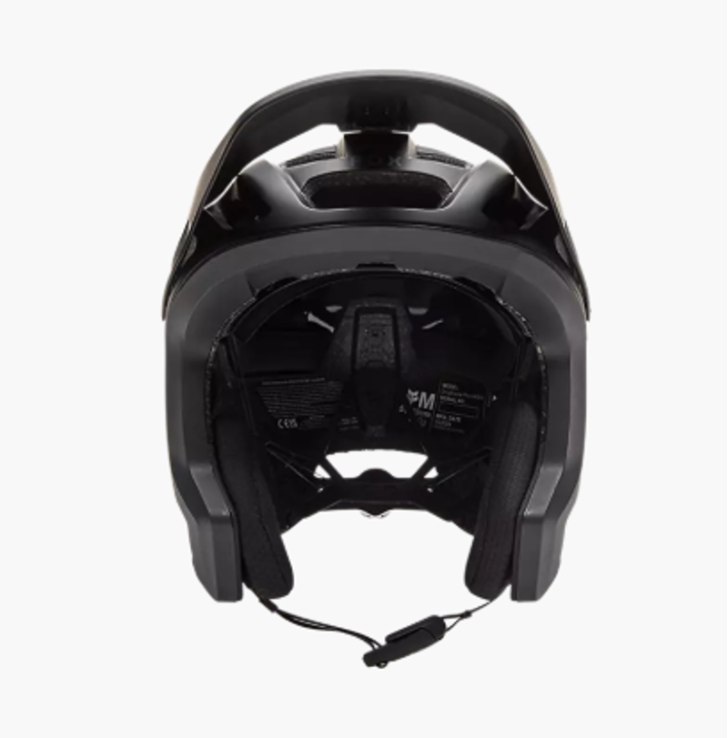 Fox Dropframe Pro Grid Helmet in Black-2