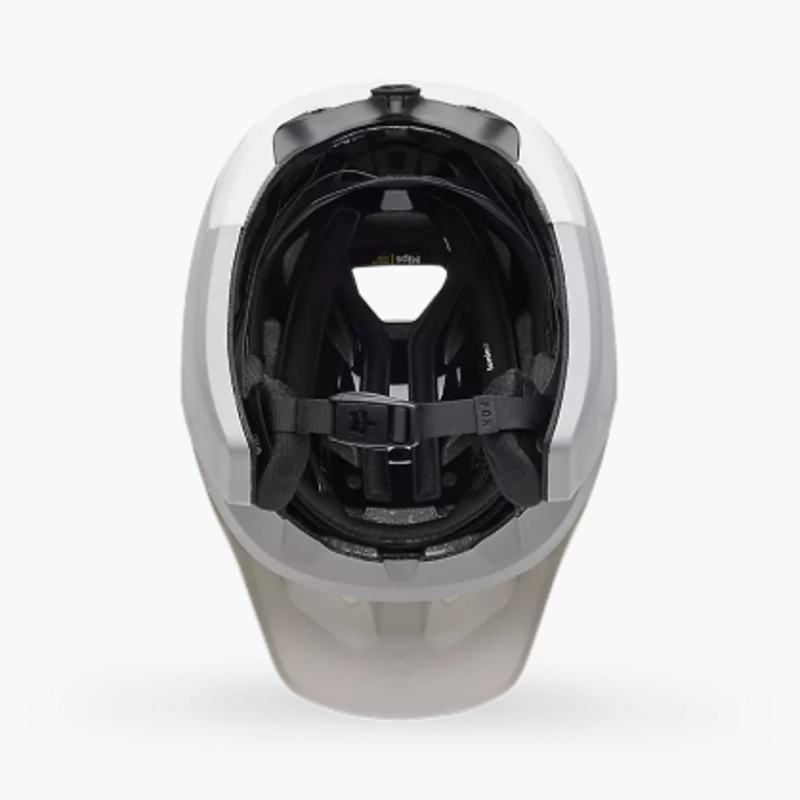 Fox Dropframe Pro Grid Helmet in Light Grey-5