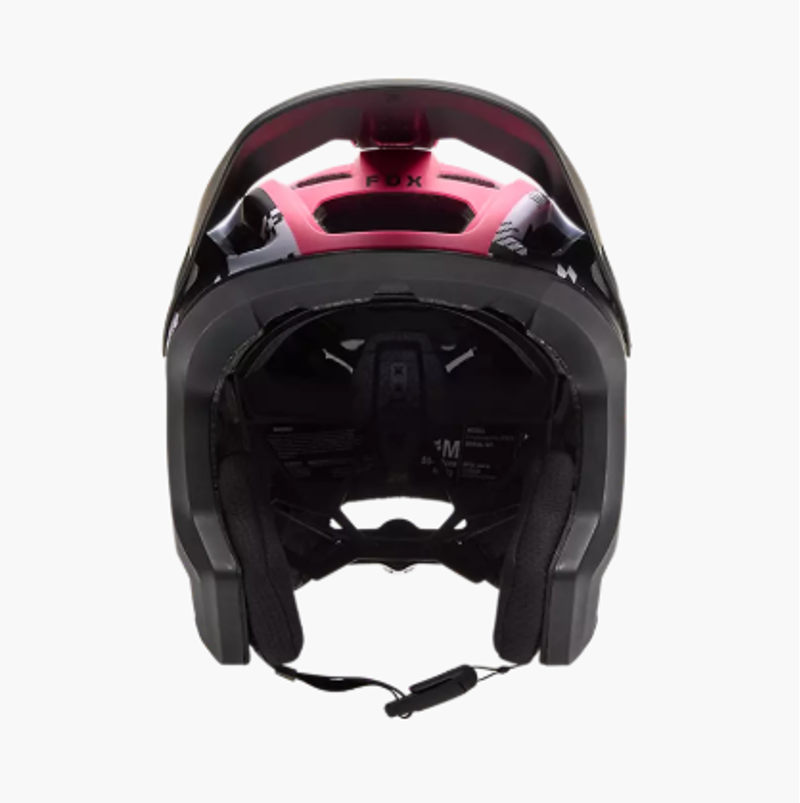 Fox Dropframe Pro Digi Image Helmet in Black/White-2