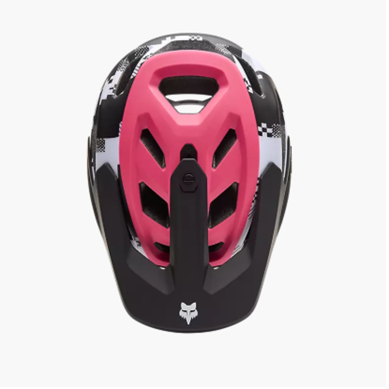 Fox Dropframe Pro Digi Image Helmet in Black/White-3