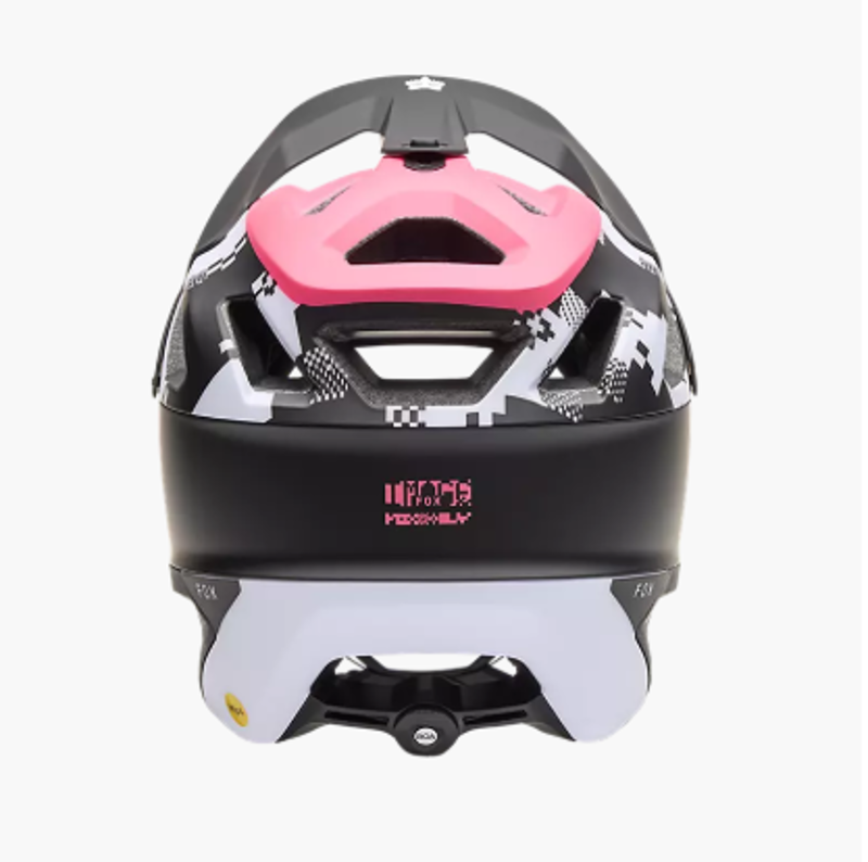Fox Dropframe Pro Digi Image Helmet in Black/White-4