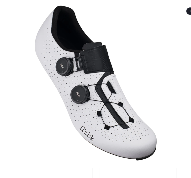 Fizik Vento Infinito Carbon 2 Cycling Shoes in White-2
