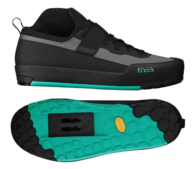 Fizik Gravita Tensor MTB Shoes in Grey/Aqua-2