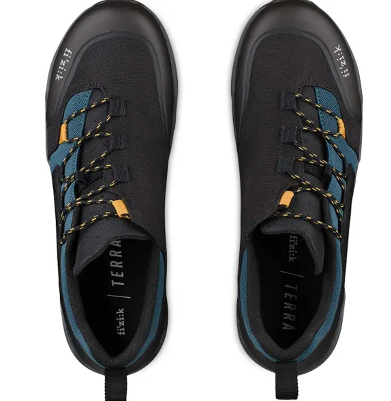 Fizik X2 Terra Ergolace Clipless Shoes in Teal/Black-1