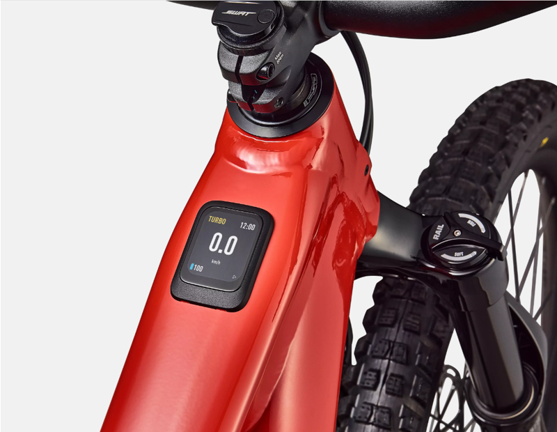 Specialized Turbo Levo 4 Full Suspension Alloy E-MTB in Gloss Deep Orange/Deep Lake-7