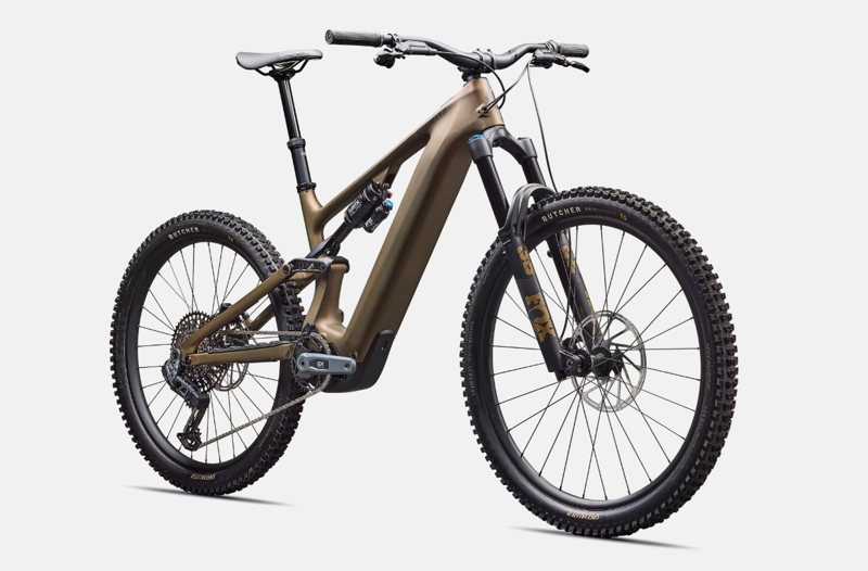 Specialized Turbo Levo 4 Expert S Electric Mountain bike Burnt Gold and Doppio-1