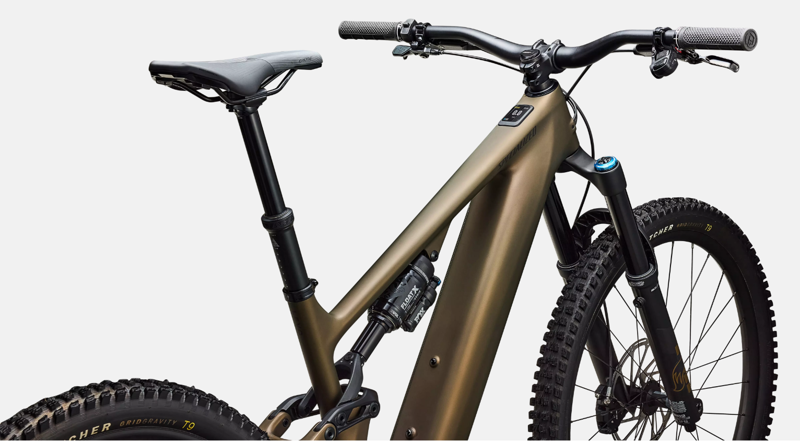 Specialized Turbo Levo 4 Expert S Electric Mountain bike Burnt Gold and Doppio-3