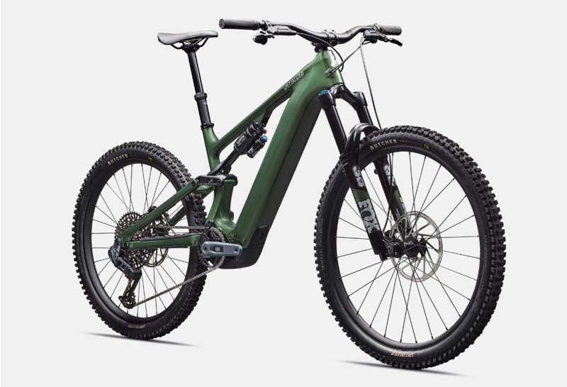 Specialized Turbo Levo 4 Expert S Electric Mountain Bike Cypress and Silver-1