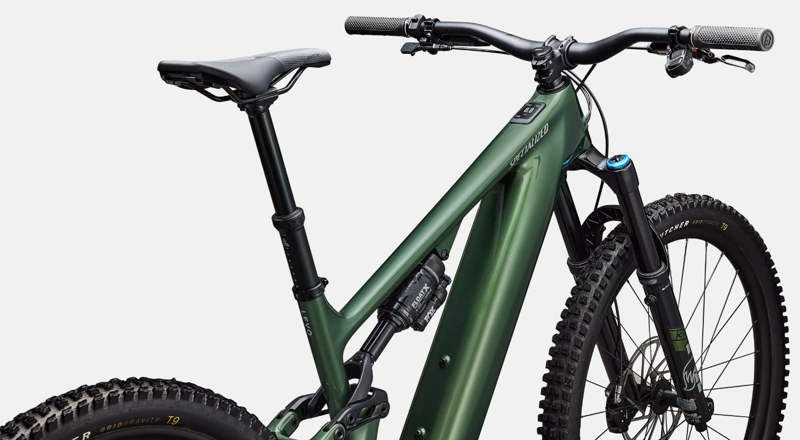 Specialized Turbo Levo 4 Expert S Electric Mountain Bike Cypress and Silver-3