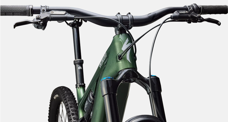 Specialized Turbo Levo 4 Expert S Electric Mountain Bike Cypress and Silver-4