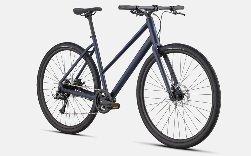 Specialized Sirrus X 1.0 Step- Through Marine/ Grey Blue-1