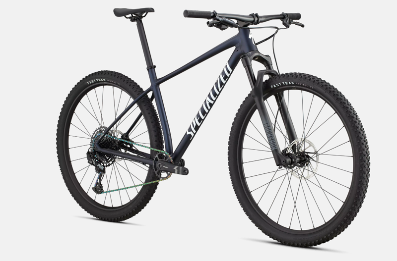 Specialized Chisel Hardtail Comp XC Mountain Bike in Marine/White-1