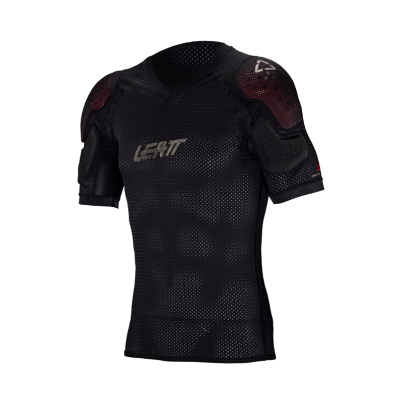 Leatt 3DF AirFit Lite Evo Shoulder Tee 2025: BLACK-2