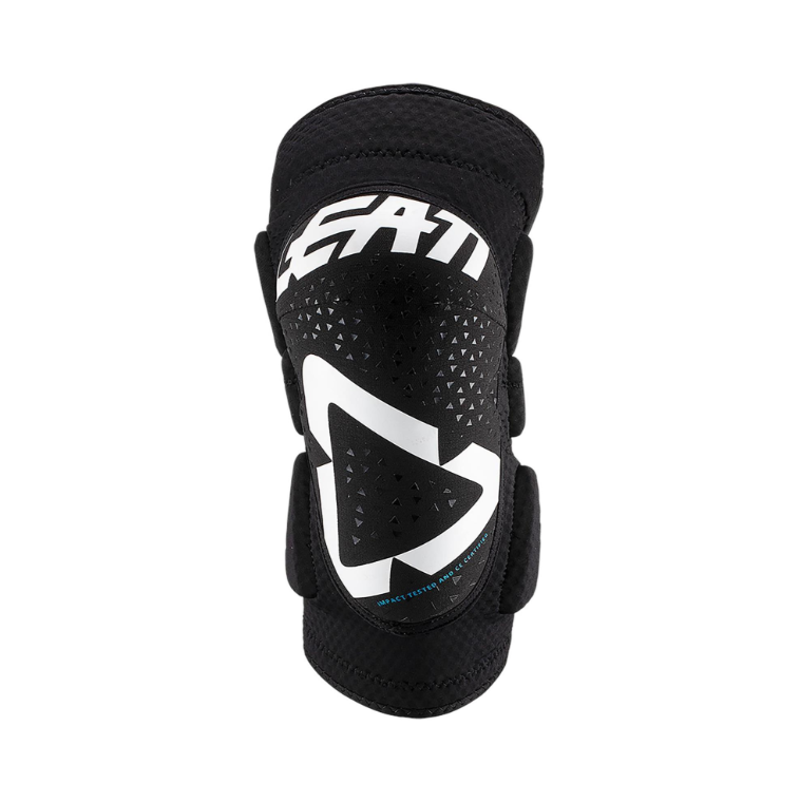 Leatt 3DF 5.0 Jr Medium Knee Guard in Black/White-1