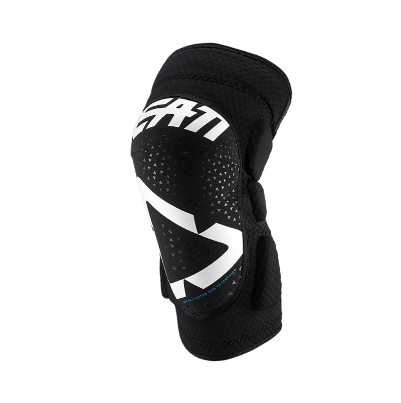 Leatt 3DF 5.0 Jr Medium Knee Guard in Black/White-2