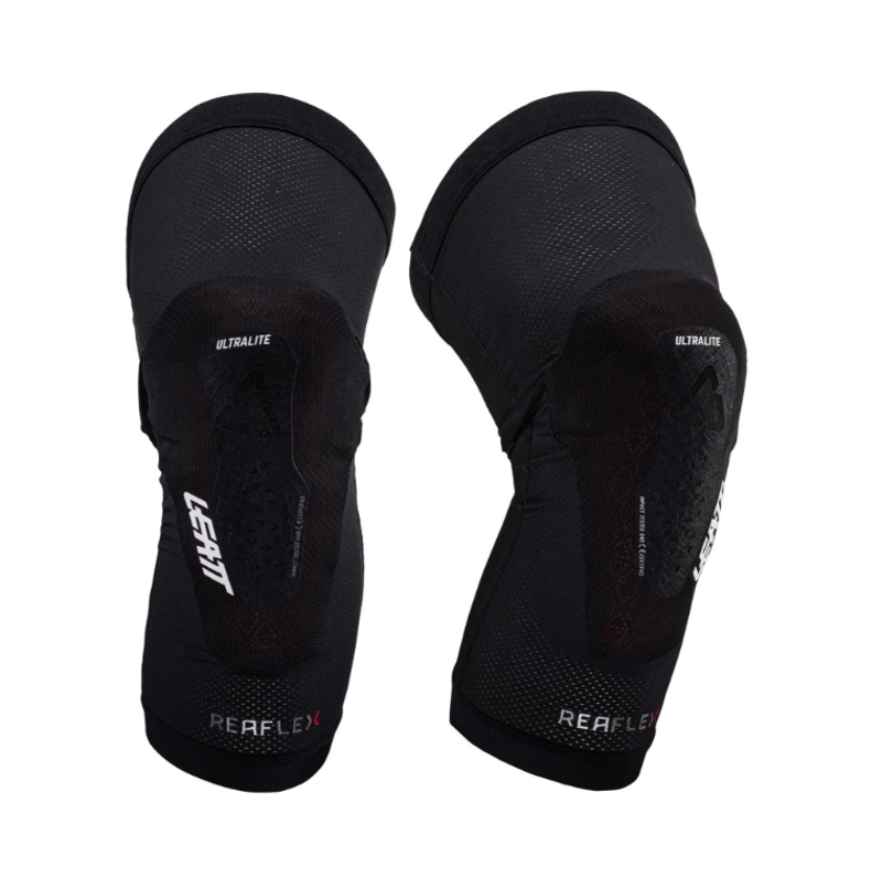 Leatt ReaFlex UltraLite Knee Guards in Black-3