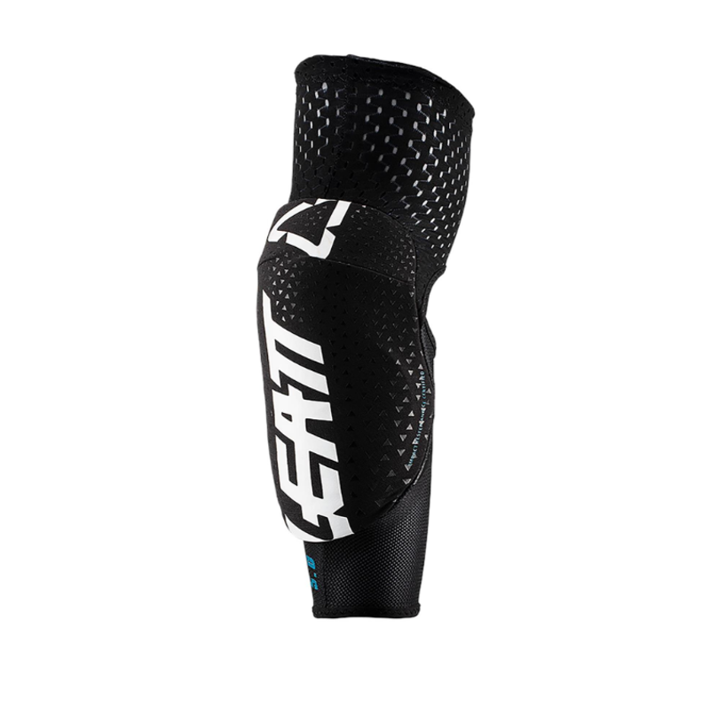 Leatt 3DF 5.0 Mini Small Elbow/Forearm Guard in Black/White-3