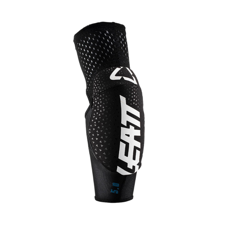 Leatt 3DF 5.0 Mini Small Elbow/Forearm Guard in Black/White-2