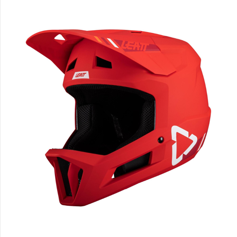 Leatt MTB Gravity 1.0 Jr Helmet in Red