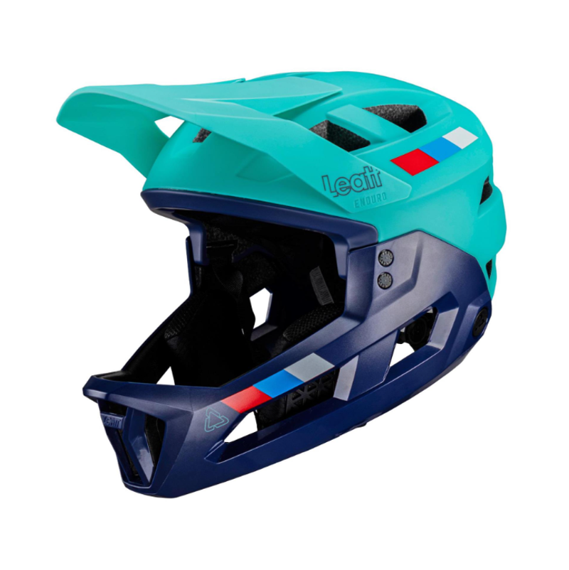 Leatt Enduro 2.0 MTB Helmet Jr 2025: XS 50- 54CM AQUA xs 50-54cm-1