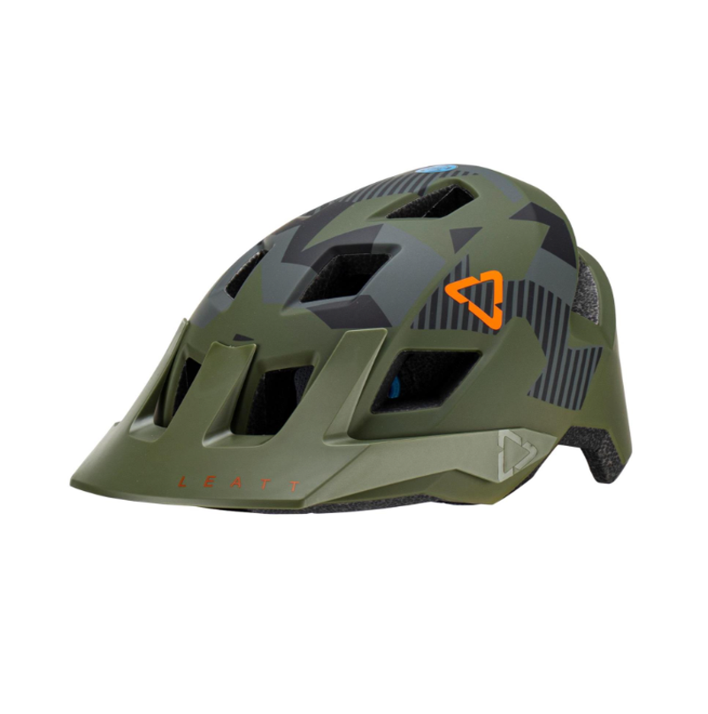 Leatt MTB AllMtn 1.0 Junior XS Helmet in Camo-1