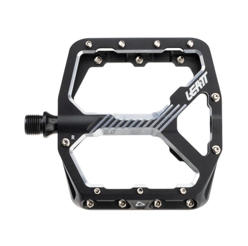 Leatt All Mountain 6.0 Flat Wide And Narrow Pedals In Black-1
