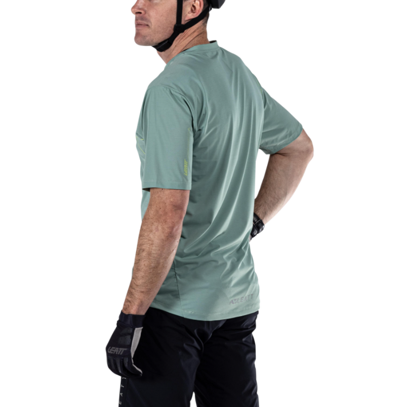 Leatt Trail X-Flow 1.0 MTB Jersey 2025: PISTACHIO-5