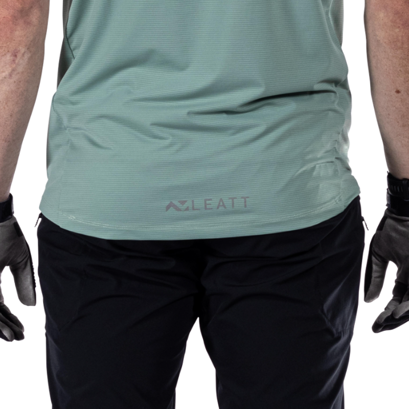Leatt Trail X-Flow 1.0 MTB Jersey 2025: PISTACHIO-7