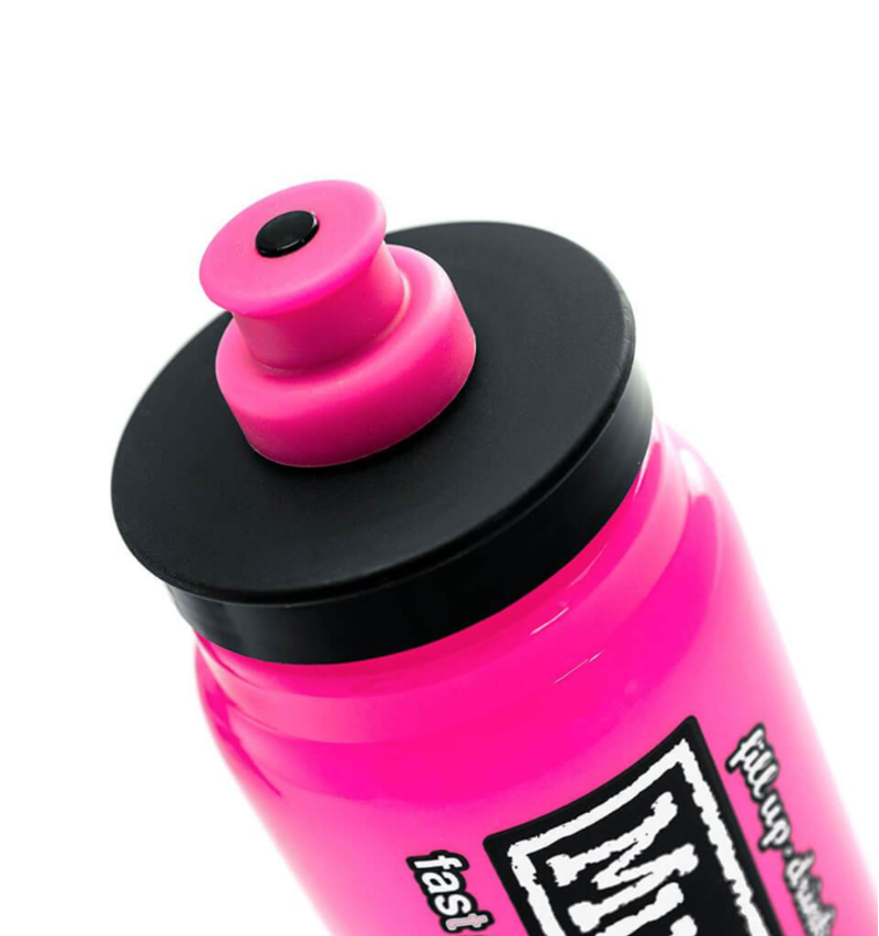 Muc-Off Pink Custom Fly Water Bottle 550ml-1