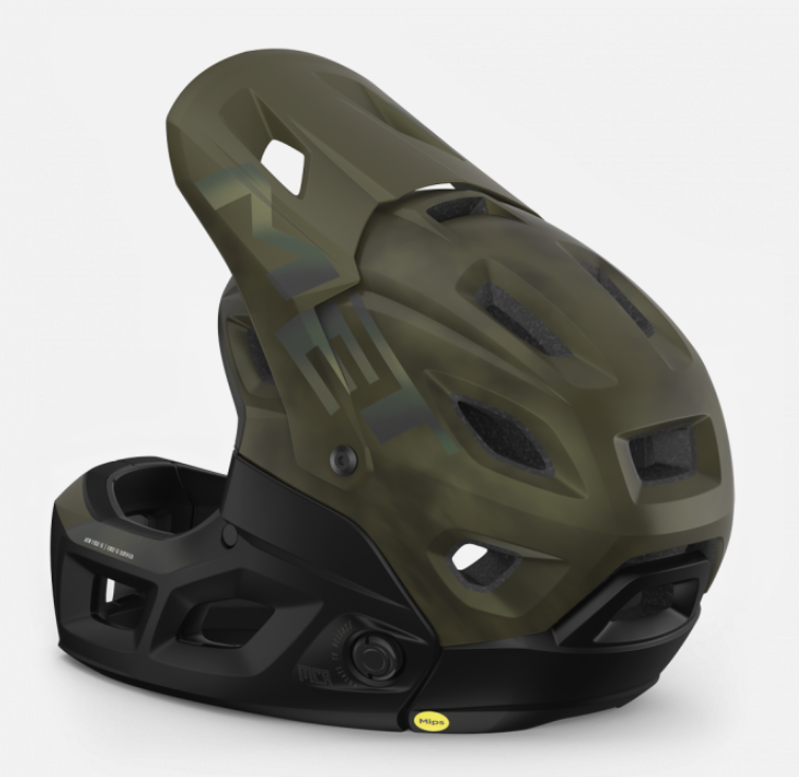 Met Parachute MCR MIPS Helmet in Kiwi Green-3