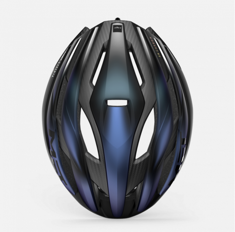 Met Trenta 3k Carbon Mips Helmet in Blue Iridescent-3