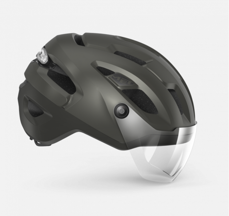 Met Intercity Mips Helmet in Titanium Grey-1