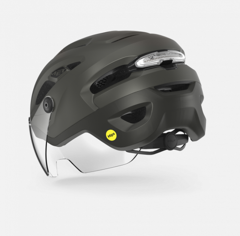 Met Intercity Mips Helmet in Titanium Grey-2