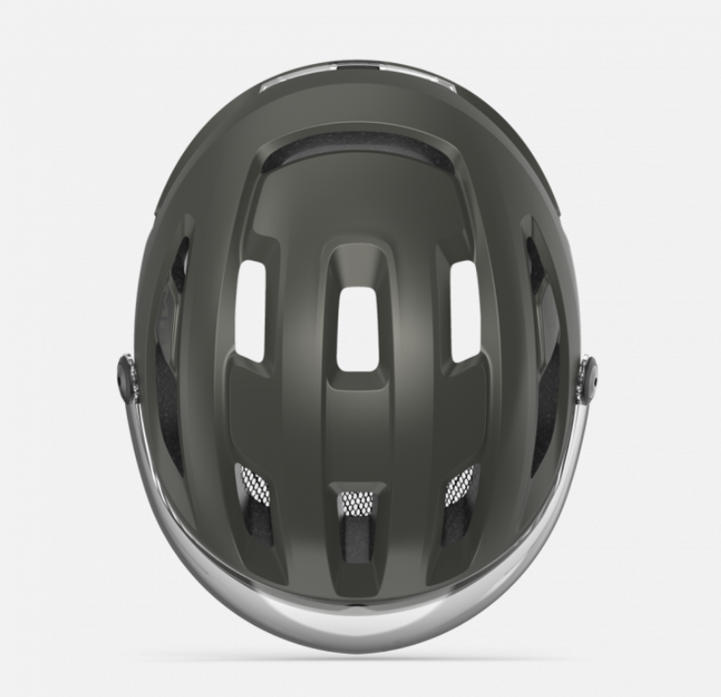 Met Intercity Mips Helmet in Titanium Grey-3