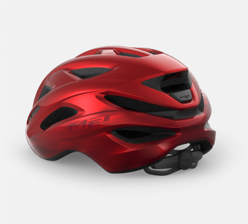 Met Idolo Road Cycling Helmet in Red Metallic-2