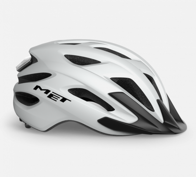 Met Crossover Mips Helmet in White-1