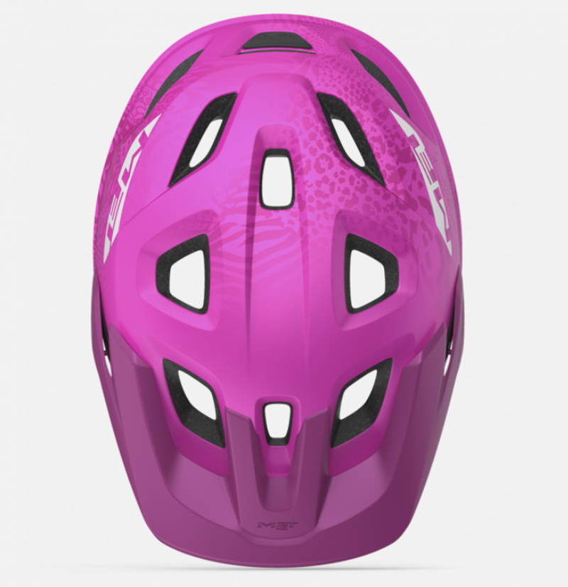 Met Eldar Kids Helmet in Pink-3