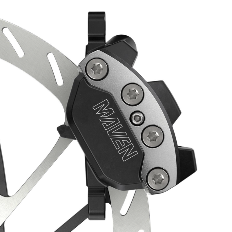 Sram Maven Ultimate Stealth - Disc Brake System - Aluminum Lever Ti Hardware -5