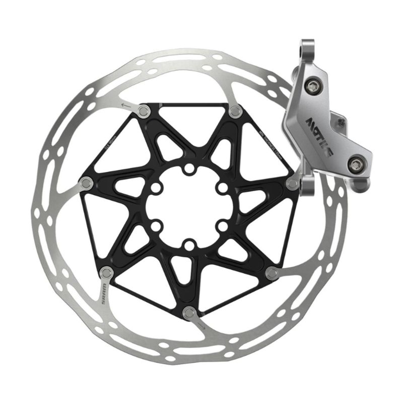 SRAM Disc Brake Motive Ultimate - Clear Ano Bearing Carbon Lever -4
