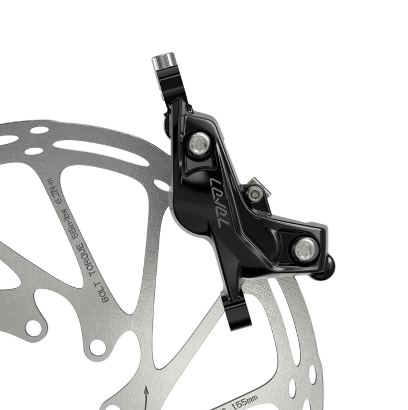 SRAM Disc Brake Level Silver Stealth 4 Piston -4