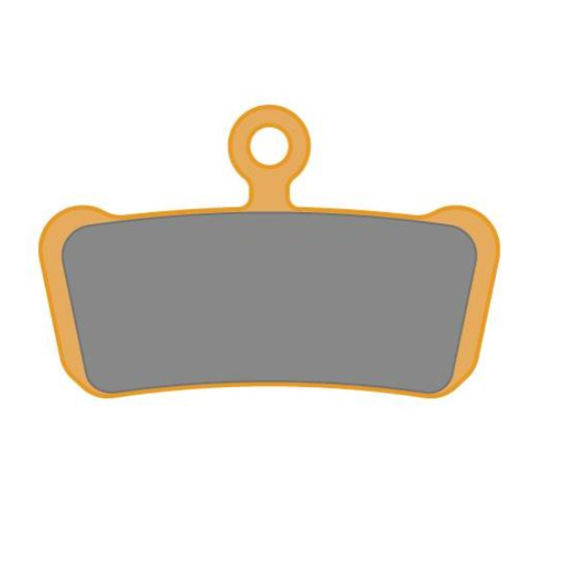 Sram Disc Brake Pads - Organic/Aluminum quiet/Light - Trail/Guide/ G2: size-1