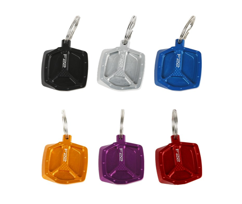 Hope f22 Pedal Keyring - Purple-1