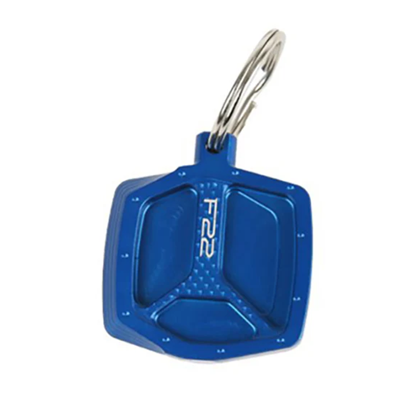 Hope f22 Pedal Keyring - Blue