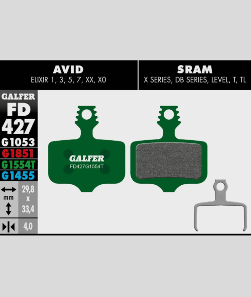 Galfer Pro Bike Disc Brake Pad-12
